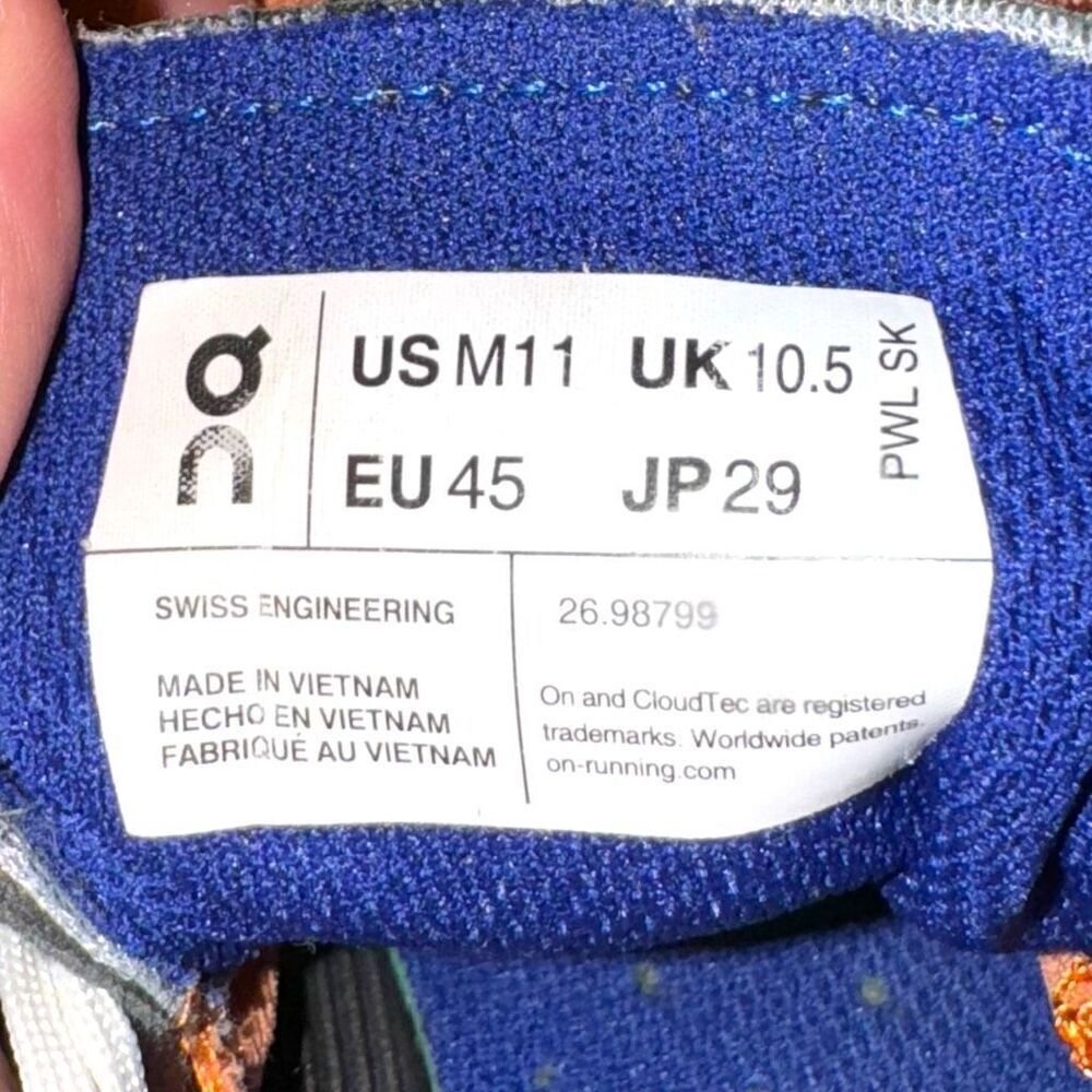 On Cloud Running Orange Cloudnova Running Shoes S… - image 8